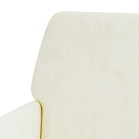 Thumbnail for Sitzbank Creme 108x79x79 cm Samt