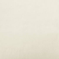 Thumbnail for Sitzbank Creme 108x79x79 cm Samt