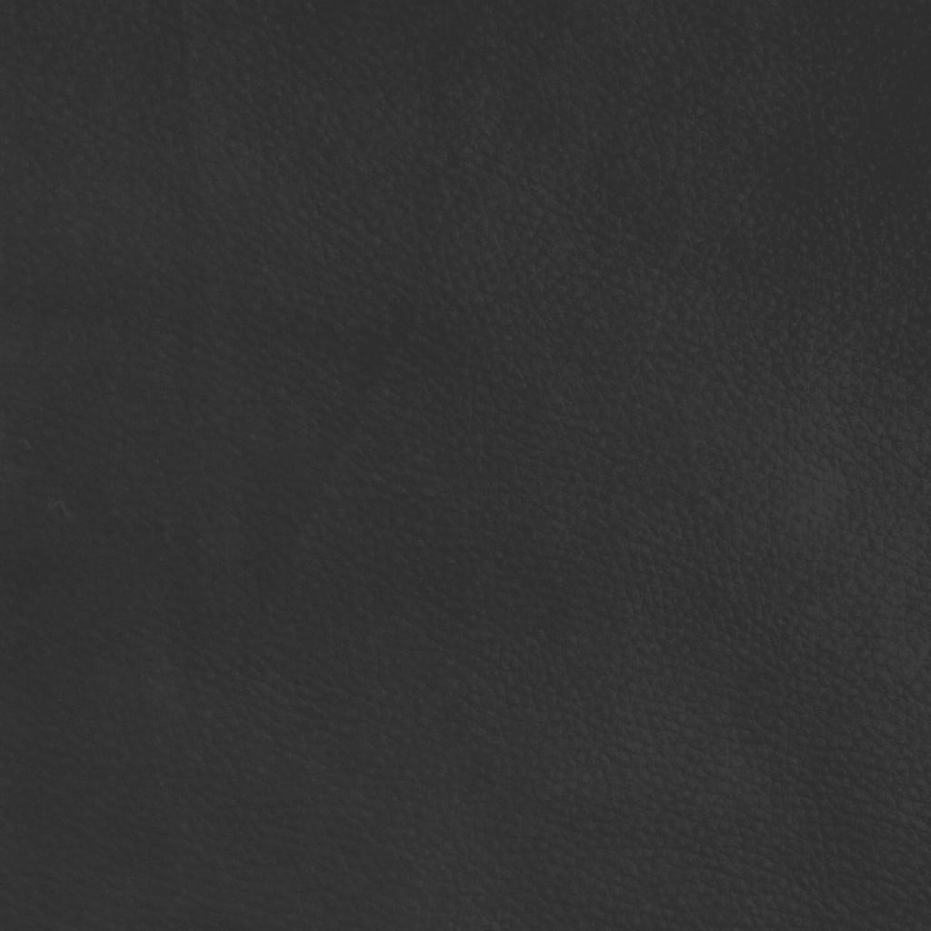 Sitzbank Schwarz 107x80x81 cm Kunstleder
