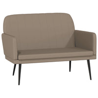 Thumbnail for Sitzbank Cappuccino-Braun 107x80x81 cm Kunstleder
