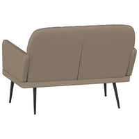 Thumbnail for Sitzbank Cappuccino-Braun 107x80x81 cm Kunstleder