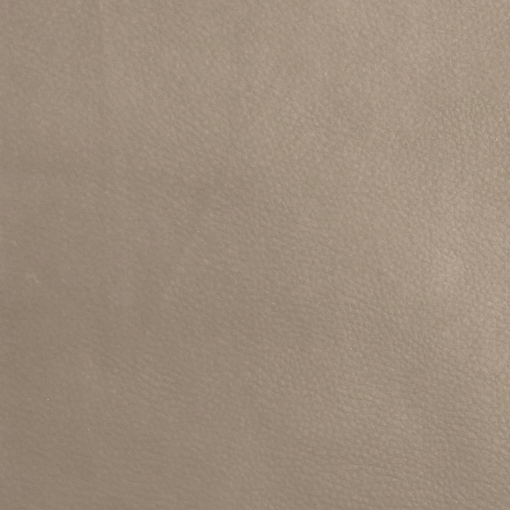 Sitzbank Cappuccino-Braun 107x80x81 cm Kunstleder