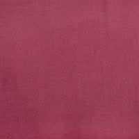 Thumbnail for Sitzbank Weinrot 108x79x79 cm Samt