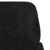 Thumbnail for Sitzbank Schwarz 108x79x79 cm Samt