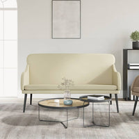 Thumbnail for Sitzbank Creme 110x76x80 cm Kunstleder