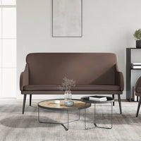 Thumbnail for Sitzbank Braun 110x76x80 cm Kunstleder