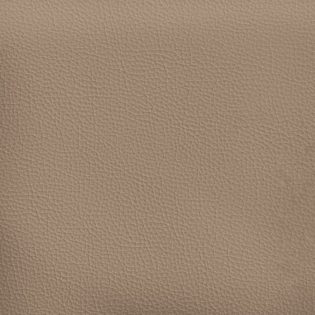 Sitzbank Cappuccino-Braun 110x76x80 cm Kunstleder