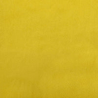 Thumbnail for Sitzbank Gelb 110x76x80 cm Samt