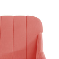 Thumbnail for Sitzbank Rosa 110x76x80 cm Samt