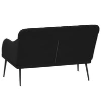 Thumbnail for Sitzbank Schwarz 110x76x80 cm Samt