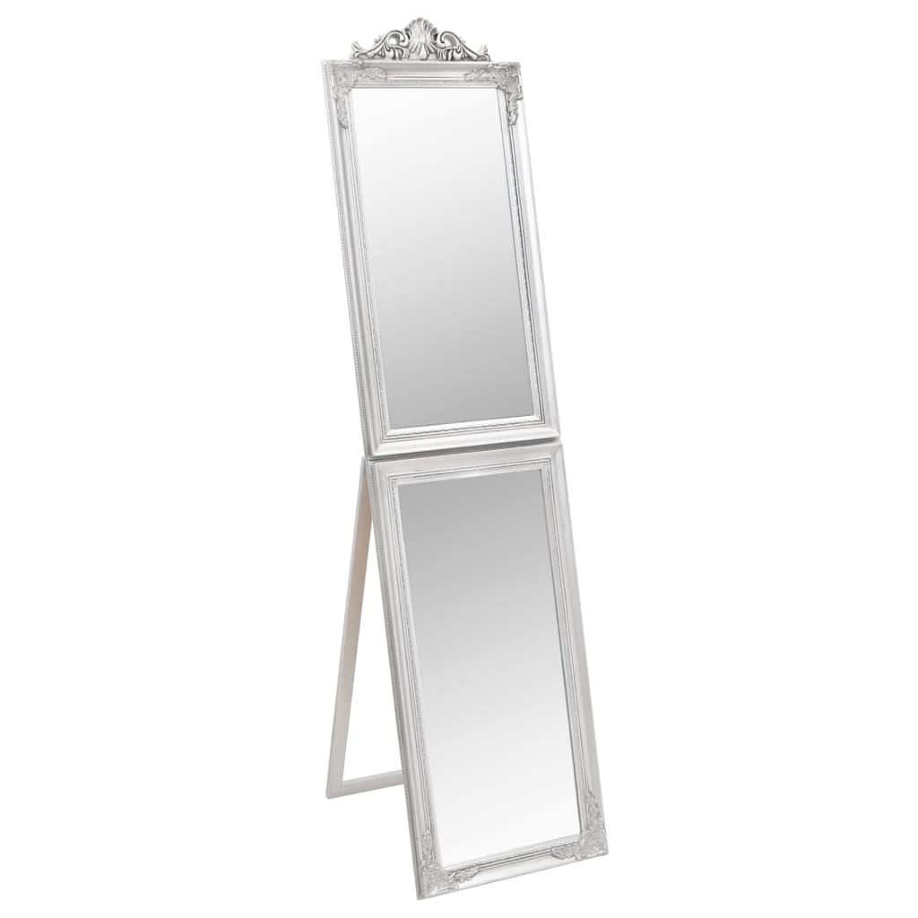Standspiegel Silbern 45x180 cm
