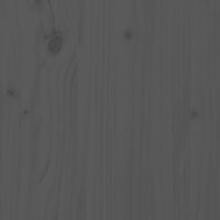 Thumbnail for Komposter Grau 82,5x82,5x99,5 cm Massivholz Kiefer