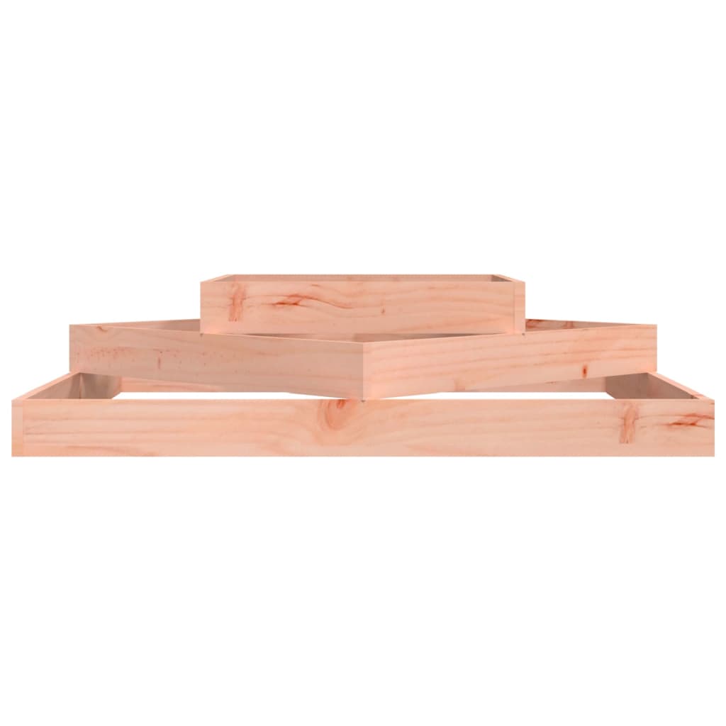 Pflanzkübel 112x112x27 cm Massivholz Douglasie