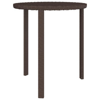 Thumbnail for Beistelltische 3 Stk. Braun Poly Rattan