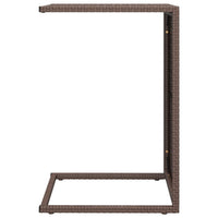 Thumbnail for C-Tisch Braun 40x35x60 cm Poly Rattan