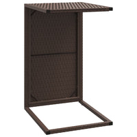 Thumbnail for C-Tisch Braun 40x35x60 cm Poly Rattan