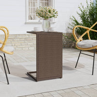 Thumbnail for C-Tisch Braun 40x35x60 cm Poly Rattan
