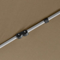 Thumbnail for Faltpavillon mit Seitenwänden Sechseckig 3,6x3,1m Taupe 220g/m²