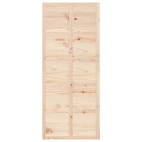 Thumbnail for Scheunentür 90x1,8x214 cm Massivholz Kiefer