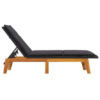 Thumbnail for 3-tlg. Garten-Lounge-Set Poly Rattan & Massivholz Akazie
