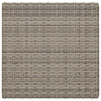 Thumbnail for Bistrotisch Klappbar Grau 55x54x71 cm Poly Rattan