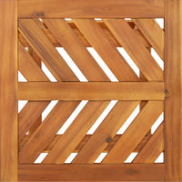 Thumbnail for Beistelltisch 45x45x60 cm Massivholz Akazie