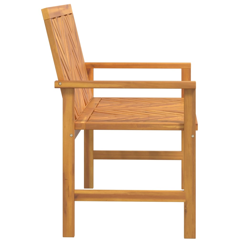 Gartenbank 109 cm Massivholz Akazie