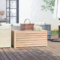 Thumbnail for Gartenbox 101x50,5x46,5 cm Massivholz Kiefer