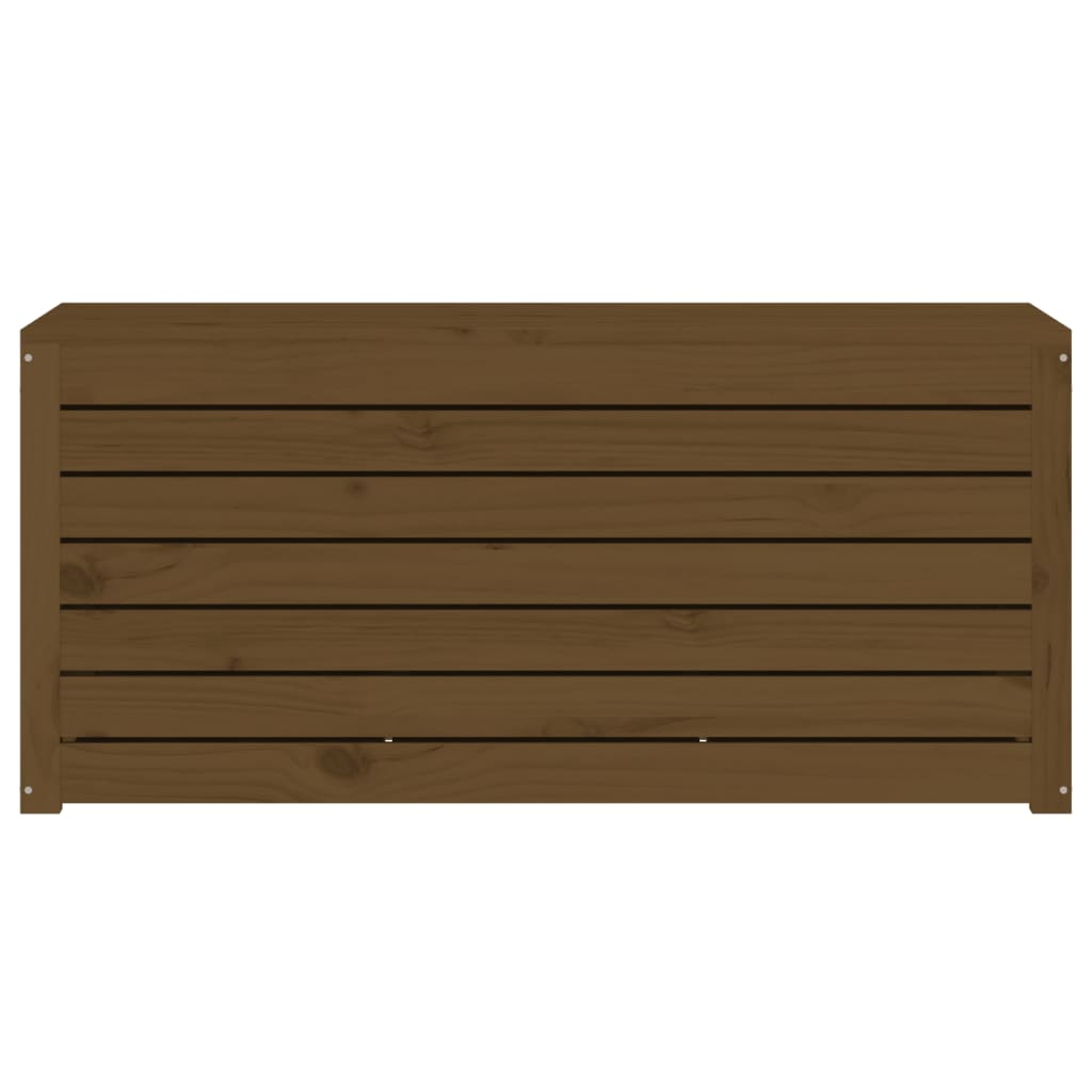 Gartenbox Honigbraun 101x50,5x46,5 cm Massivholz Kiefer