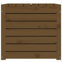 Thumbnail for Gartenbox Honigbraun 101x50,5x46,5 cm Massivholz Kiefer