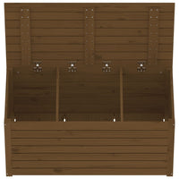 Thumbnail for Gartenbox Honigbraun 101x50,5x46,5 cm Massivholz Kiefer