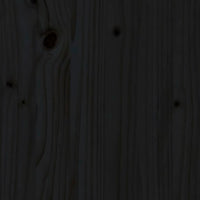 Thumbnail for 3-tlg. Gartenbox-Set Schwarz Massivholz Kiefer
