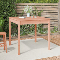 Thumbnail for Gartentisch 82,5x82,5x76 cm Massivholz Douglasie