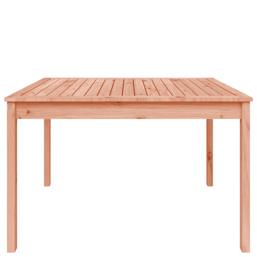Gartentisch 121x82,5x76 cm Massivholz Douglasie