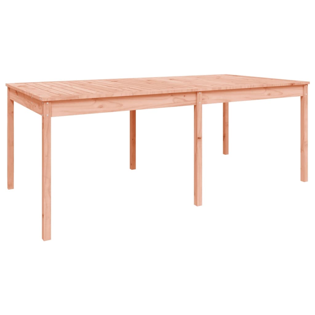 Gartentisch 203,5x100x76 cm Massivholz Douglasie