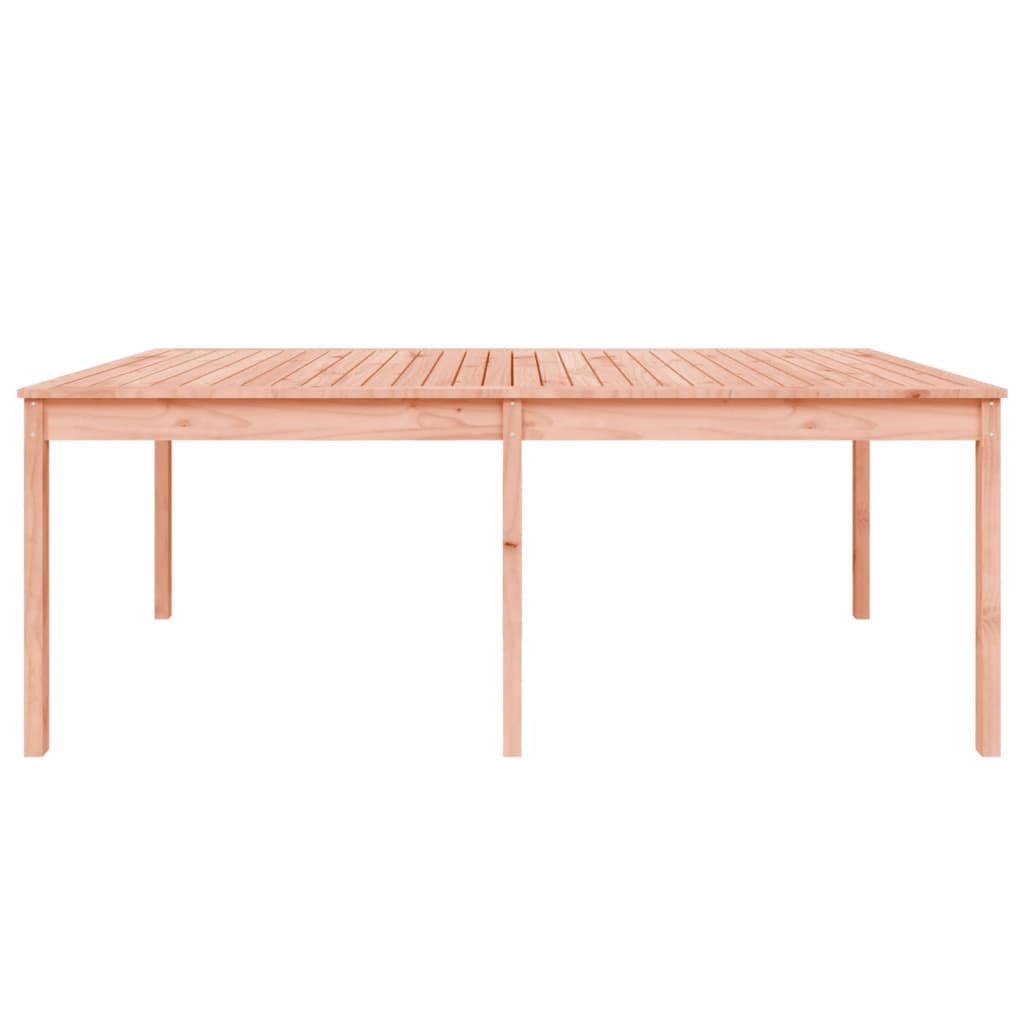 Gartentisch 203,5x100x76 cm Massivholz Douglasie