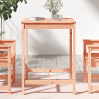 Thumbnail for Gartentisch 82,5x82,5x110 cm Massivholz Douglasie