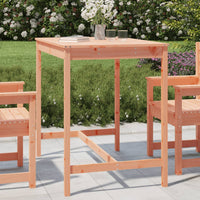 Thumbnail for Gartentisch 121x82,5x110 cm Massivholz Douglasie