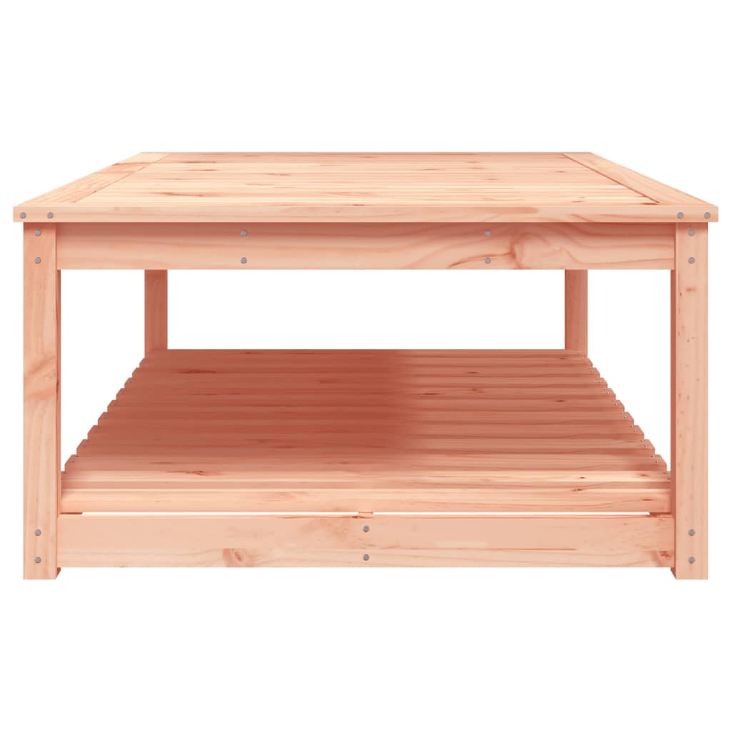 Gartentisch 121x82,5x45 cm Massivholz Douglasie