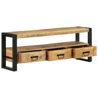 Thumbnail for TV-Schrank 120x30x45 cm Massivholz Mango