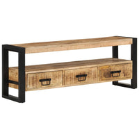 Thumbnail for TV-Schrank 120x30x45 cm Massivholz Mango