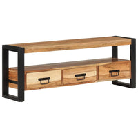 Thumbnail for TV-Schrank 120x30x45 cm Massivholz Akazie