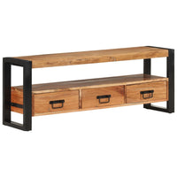 Thumbnail for TV-Schrank 120x30x45 cm Massivholz Akazie