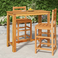 Thumbnail for Garten-Bartisch 120x60x105 cm Massivholz Akazie