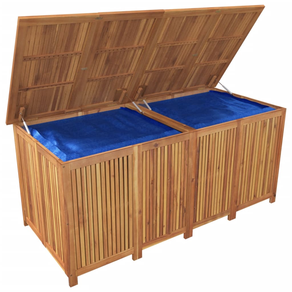 Gartenbox 175x80x75 cm Massivholz Akazie