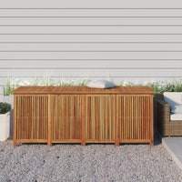 Thumbnail for Gartentruhe 200x80x75 cm Massivholz Akazie