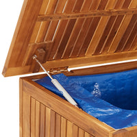 Thumbnail for Gartentruhe mit Rollen 150x50x58 cm Massivholz Akazie