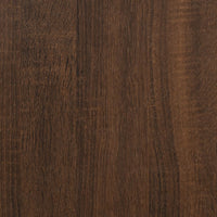 Thumbnail for Schreibtisch mit Regal Braun Eiche 102x45x148 cm Holzwerkstoff