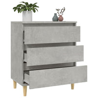 Thumbnail for Sideboard Betongrau 60x35x70 cm Holzwerkstoff