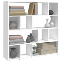 Thumbnail for Bücherregal/Raumteiler Weiß 105x24x102 cm